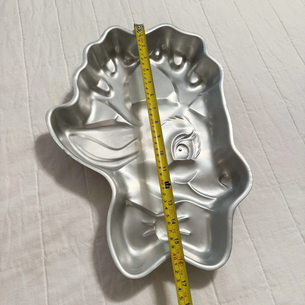 1988 Christmas Wilton Rudolph Reindeer‎ Cake Pan Mold 2105-1224